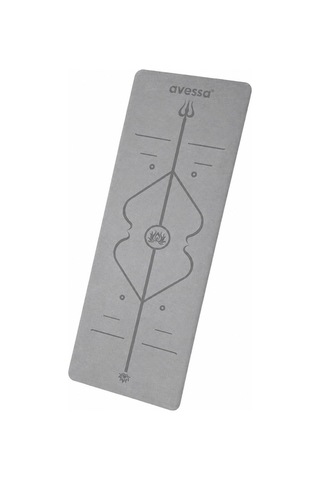 Premium Sporcu Esnek Beden Rym-grey Kauçuk Yogamat Gri Renk 183 68 0,5 Cm