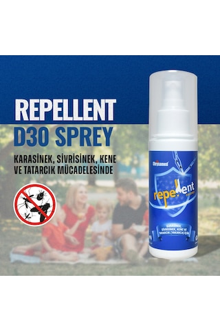 Chrysamed D30 Sprey Haşere Kovucu 100 ML
