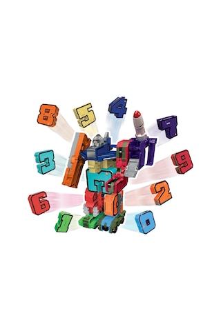 Pocket Morphers Dönüşebilen Numaralar 10'lu - Set