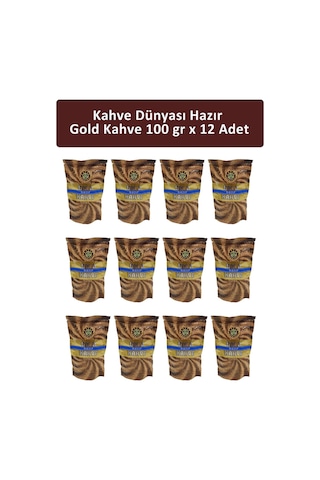 Kahve Dünyası Gold Hazır Kahve 12 x 100 G
