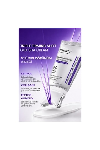 Resetify Triple Firming Shot Gua Sha Sıkılaştırıcı Gençleştirici RESETIFY.007
