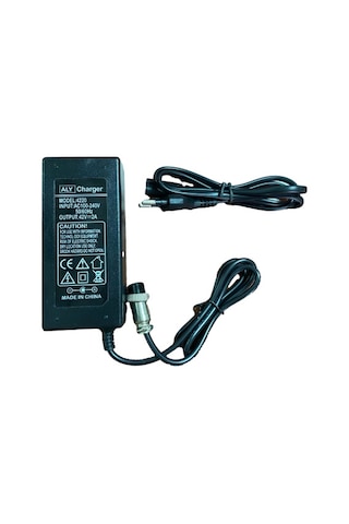 Onvo OV006 OV007 Modelleriyle Uyumlu 42V - 2A Scooter Şarj Cihazı