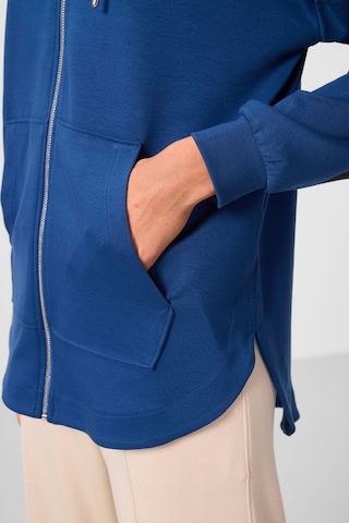 Tommylıfe Parlament Yumuşak Dokulu Kapüşonlu Oversize Kadın Tunik Sweatshirt - 97302 Mavi