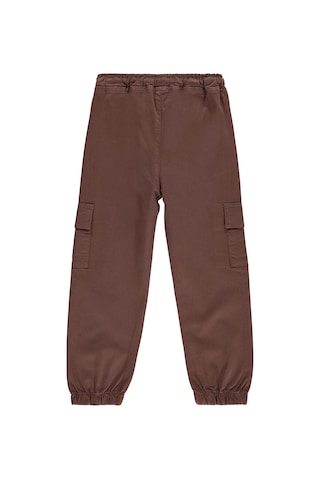 Civil Boys Bel Paça Lastikli Kargo Cepli 6-9 Yaş Pantolon - Kahverengi Açık-kahverengi
