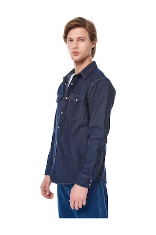 Levi's Classic Western Standard Red Cast Rinse Mavi Erkek Gömlek- Çok Renkli