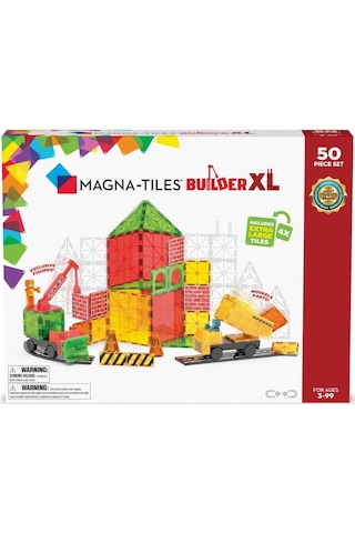 Magna-tiles Builder Xl - İnşaat Xl 50 Parça
