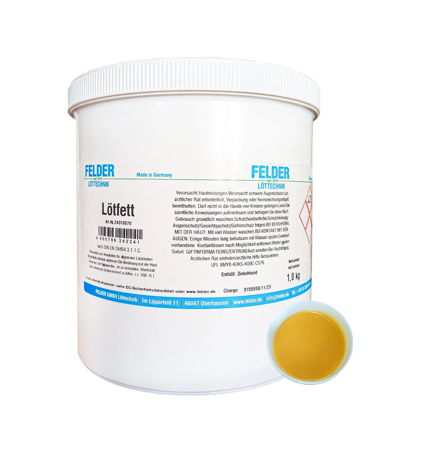 Lötfett Felder El 42/58 Smd Soft Solder Pasta