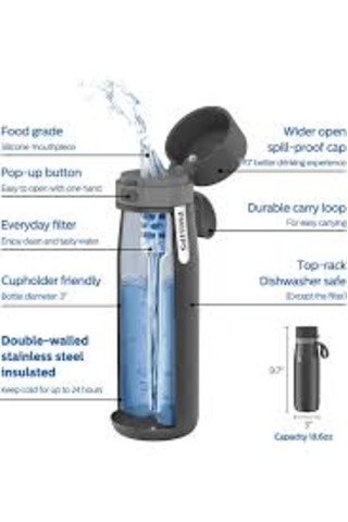 Gozero Awp2771 Filtreli Su Şişesi