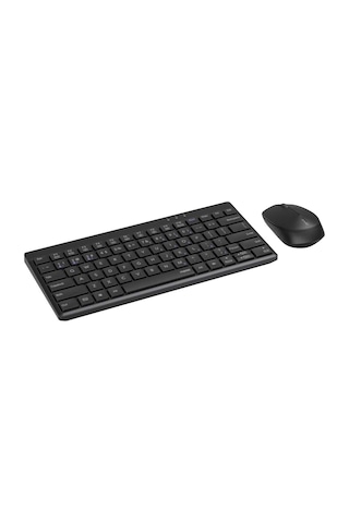 Rapoo 8000gt 13385 Kablosuz Bluetooth Çok Modlu Türkçe Klavye Mouse Set Siyah Optik