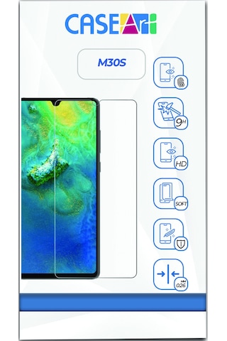 Samsung M30S ile Uyumlu Ekran Koruyucu Kırılmaz Cam
