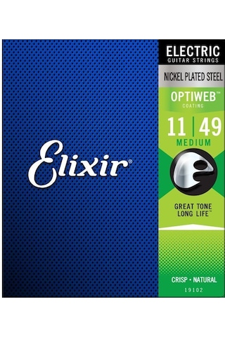 Elixir 011-049 Optiweb Elektro Gitar Teli 19102