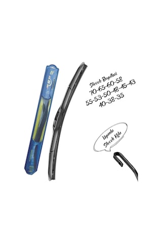 Rbw Universal Hibrit Silecek 35-38-40-45-48-50-53-55-60-65-70cm