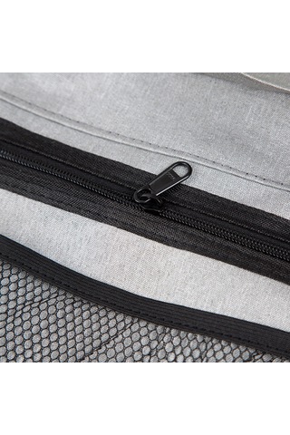 Padalink Siyah Oksford Kumaş Araba Sandık Düzenleyici, 107x52cm Fonksiyonel Sandık Çantası, Çok Amaçlı Depolama Ağı