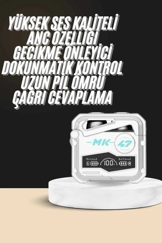 Oyuncu Kulaklığı Yeni Mekanik Kablosuz Kulaklık İos Android Uyumlu Yeni Nesil ..