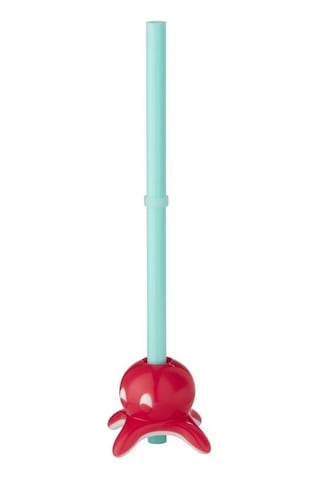 Contıgo Yüzen Ahtapot Pipetli Tritan Bardak