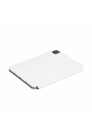 Bix Ik07 Manyetik Bluetooth Klavyeli İpad Kılıfı Çoklu Dokunmatik Yüzeyli 7 Renk Aydınlatmalı İnce Tasarım İpad 10. Nesil Ve İpad 11 A16 Uyumlu Gümüş