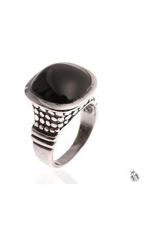 Mineral Takı Garnet Tasarım Yüzük (85680492)