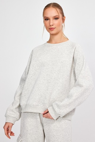 Alexander Gardi Alexandergardı Reglan Kol Şardonlu Oversize Sweatshirt B23-00166 001