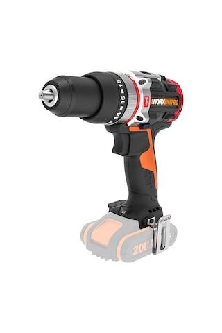 Worx Wx354.9 20volt Kömürsüz Profesyonel Darbeli Şarjlı Matkap Akü Dahil Değildir