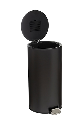 5five Çöp Kovaları Simply Smart Delta 30 Lt Metal Siyah