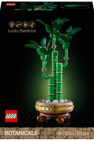 LEGO® Botanicals Sans Bambusu 10344 - Dogasever Yetiskinler için Dekoratif Bitki Yapim Seti (325 Parça)