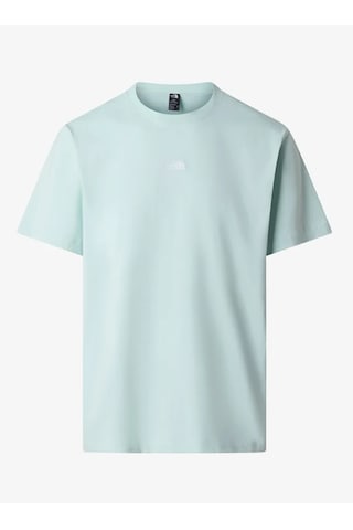 The North Face Nf0a8gqe-dom Essential Center Logo Relaxed Short Erkek T-shirt Turkuaz