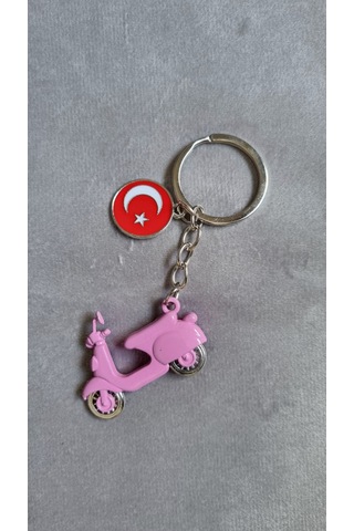 Motor Anahtarlık Açık Pembe Motor Anahtarlık Açık Pembe