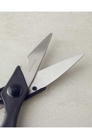 Rowena Metal Mutfak Makası Mutfak Gereci 21 Cm Siyah