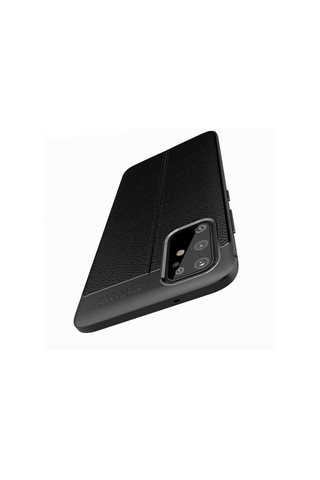Samsung Uyumlu Galaxy S20 Plus Kılıf Zore Niss Silikon Kapak-Siyah