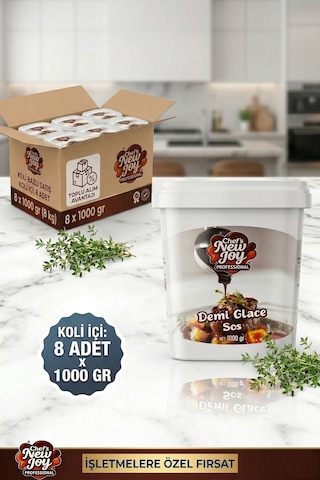 Demi Glace Sos 1000 G X 8 Adet - 1 Koli Koli Bazlı Avantaj Paketi