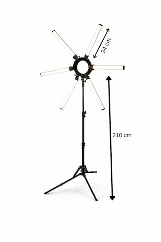 Mega Yıldız Led Stüdyo Çekim Işığı Aydınlatma Ürün-konsept-makeup-youtube 120 Watt Beyaz