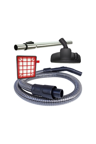 Fakir Veyron Turbo Süpürge Çelik Telli Emici Başlığı Boru Filtre