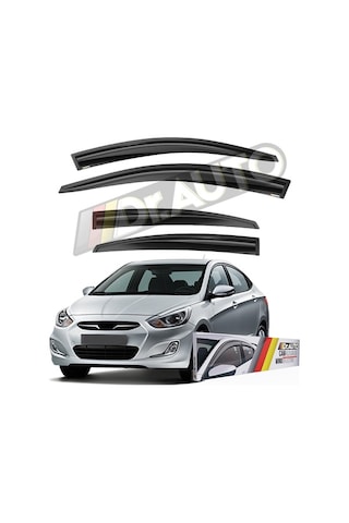 Hyundai Accent Blue 2011-2017 Arası Cam Rüzgarlığı 4'lü