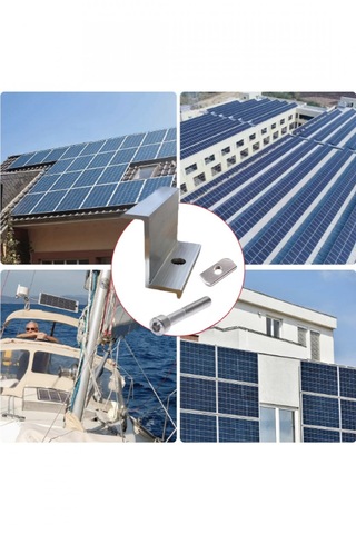 Matech Güneş Paneli Kenar Tutucu (h:35mm)(10 Adet)