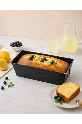 Fisko Baton Kek Kalıbı 35 Cm Siyah
