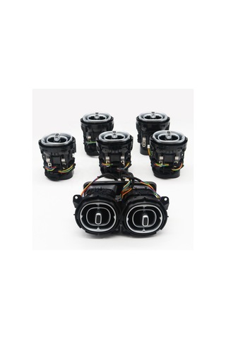 Mercedes C W206 2021+ Uyumlu Yedek Parça Işıklı Arka Havalandırma 64 Renk