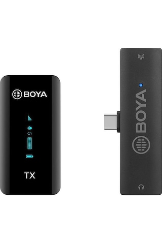 Boya BY-XM6-S5 Kablosuz Yaka Mikrofonu - Type-C