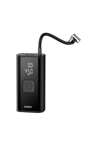 Hava Kompresörü, 150 Psı Dijital Göstergeli Oto Kompresör, Araba, Motosiklet, Bisiklet Ve Top İçin, Taşınabilir Şarjlı Kullanım, Fener Işığı, 4500 Mah Batarya, 3 Farklı Başlık Psı,kpa,bar,kg/cm²