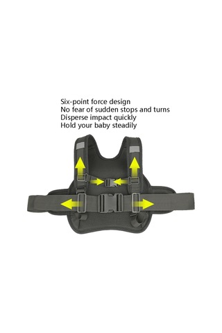 Cbtx Global MTBD1063 Çocuk Elektrikli Motosiklet Emniyet Kemeri Kırmızı