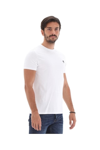 Timberland Ss Dunstan Rıver Jersey C Beyaz Erkek Kısa Kol T-Shirt
