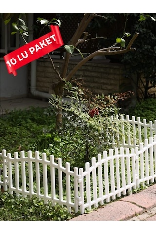 Büyük Boy Çift Yönlü Dekoratif Separatör Beyaz Yüksek Plastik Bah