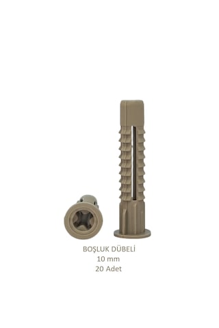 Tuğla Boşluk Dübeli 10 Mm  20 Adet