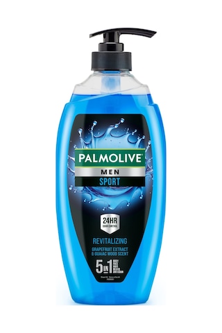 Palmolive Men Sport Canlandırıcı 5'i 1 Arada Saç ve Vücut Duş Jeli 2 x 750 ML