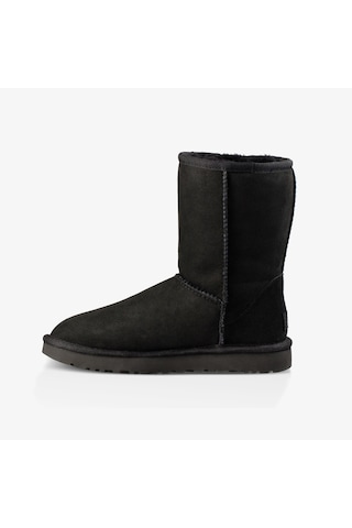 Ugg Classic Short Iı Kadın Siyah Bot Düz 1016223 Siyah