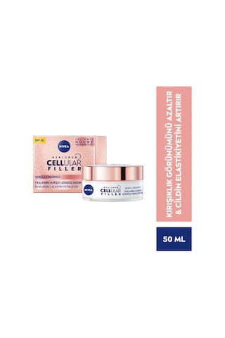 Nivea Hyaluron Cellular Fıller + Şekillendirici Gündüz Kremi 50 Ml SPF 30