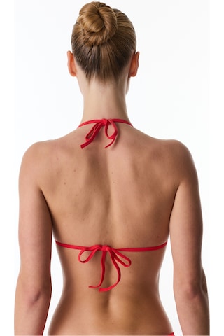 Penti Kırmızı Mini Üçgen Bikini Üstü