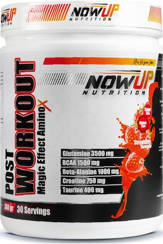 Nowup Nutrition Post-Workout / Strawberry 360 G