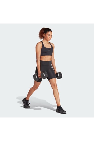 Adidas Optime 7-ınch Kadın Tayt Iq2686 Siyah