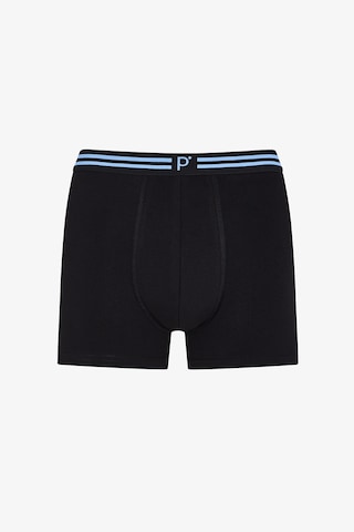 Penti Erkek Renkli Solid Black Çoklu Boxer