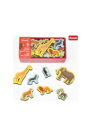 Rossie Mıknatıslı Ahşap Vahşi Hayvanlar